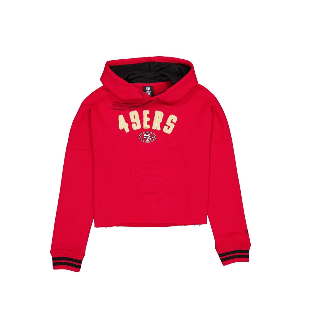 New Era San Francisco 49ers Sport Night Red Women's Hoodie - Size S